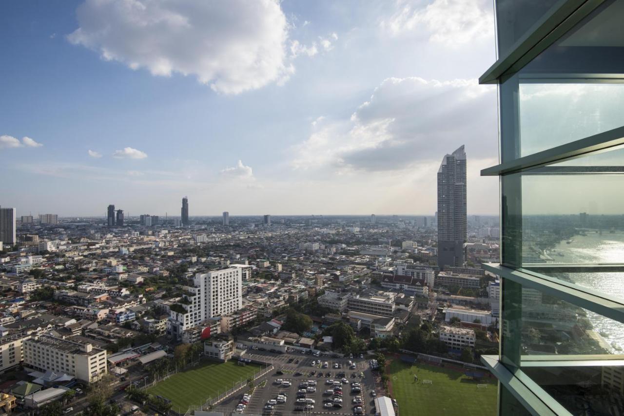 Chatrium Hotel Riverside Bangkok Zewnętrze zdjęcie View from the 30th floor of the building